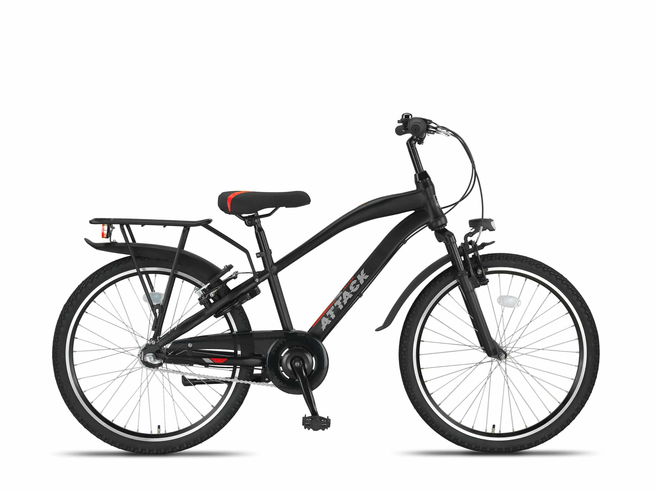 Altec Attack Mountainbike 24 inch 30 cm Zwart-zilver