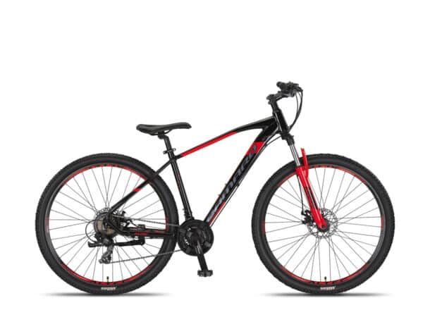 Altec Camaro 2D Black/Red Mountainbike 27.5 inch 45 cm Black-red