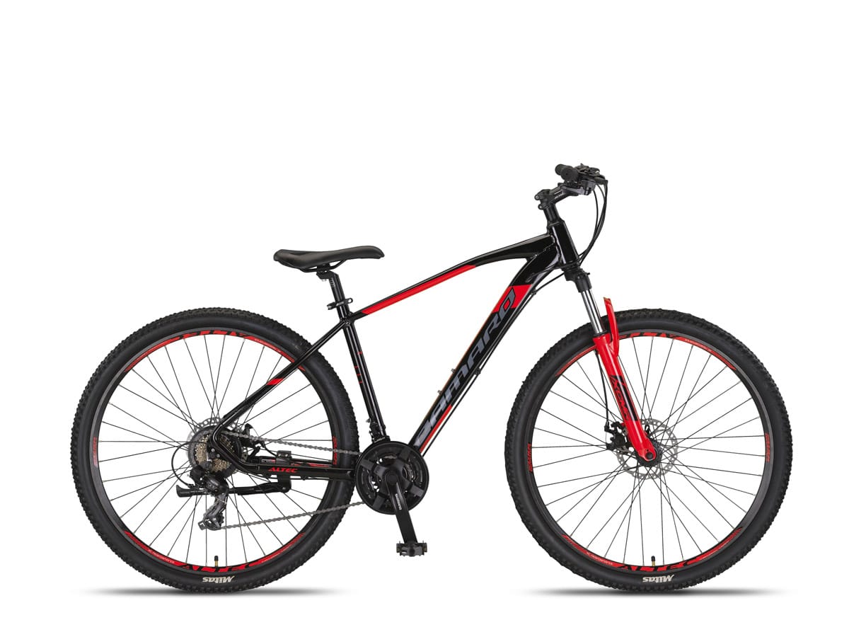 Altec Camaro 2D Black/Red Mountainbike 27.5 inch 45 cm Black-red