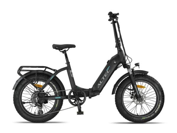Altec Primera 8sp 480wh.10Ah Elektrische Vouwfiets 20 inch 41 cm Zwart Mat