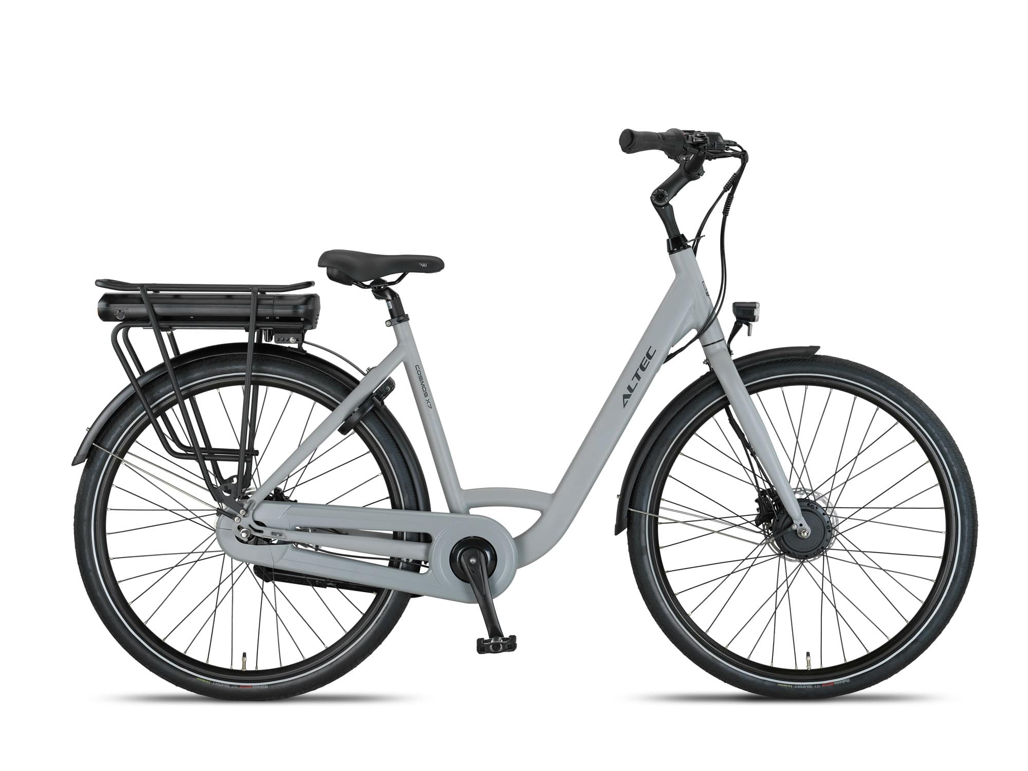 Altec Cosmos X7 Elektrische Stadsfiets 28 inch 52 cm Nardo Gray