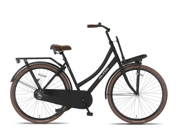 Altec Classic Dames Transportfiets 28 inch 53 cm Zwart Mat