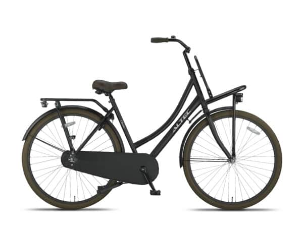 Altec Classic Dames Transportfiets 28 inch 53 cm Zwart Mat