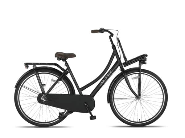 Altec Nostalgia Dames Transportfiets 28 inch 53 cm Zwart Mat
