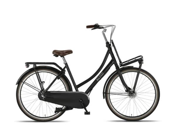 Altec Retro Transportfiets 28 inch Mat Zwart