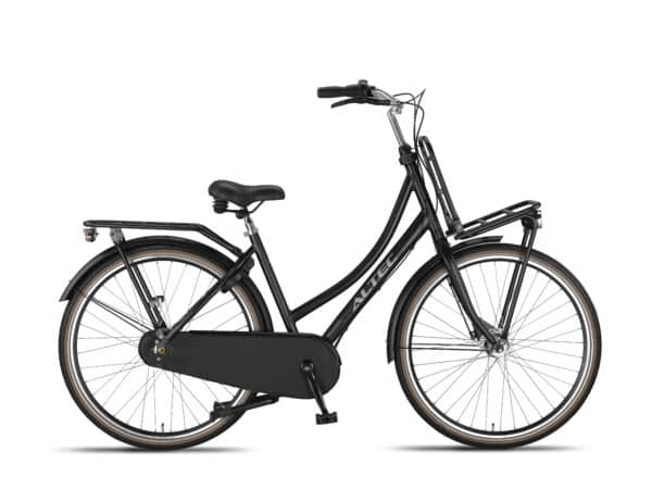 Altec Image Dames Transportfiets 28 inch 50 cm Zwart Mat
