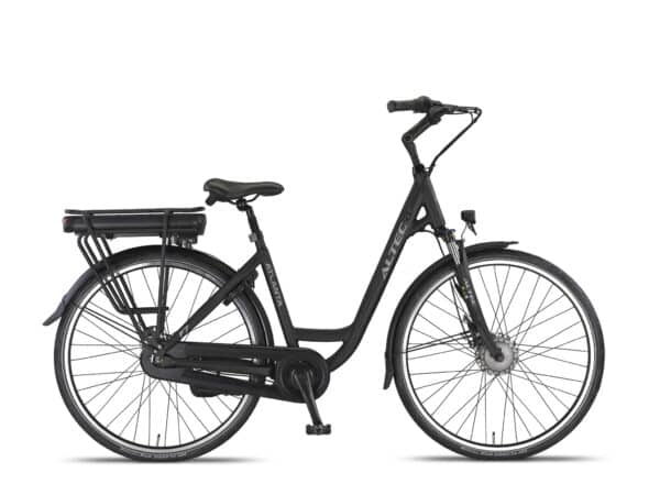 Altec Atlanta M108 Elektrische Stadsfiets 28 inch 49 cm Zwart Mat
