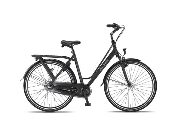 Altec Delta Damesfiets 28 inch 56 cm Zwart Mat
