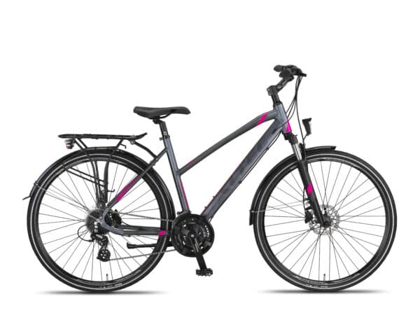 Altec Legarda (CT) Versn Damesfiets 28 inch 49 cm Antraciet-pink