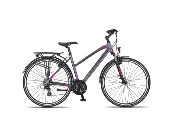 Altec Legarda (CT) V-Brakes Damesfiets 28 inch 49 cm Antraciet-pink
