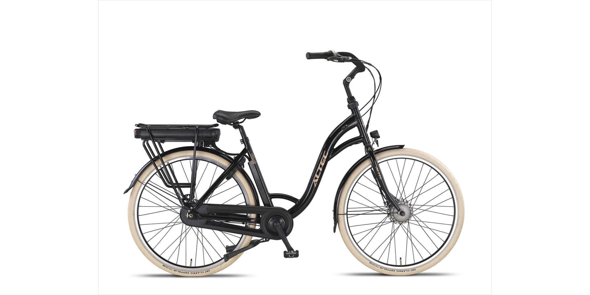 Altec Liberty Elektrische Moederfiets 28 inch 50 cm Shiny Black