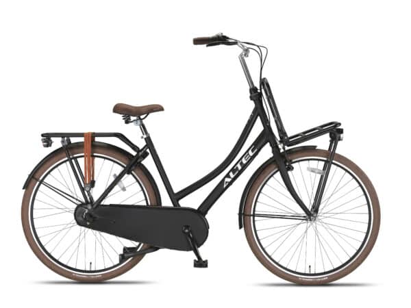 Altec Love Dames Transportfiets 28 inch 53 cm Zwart Mat