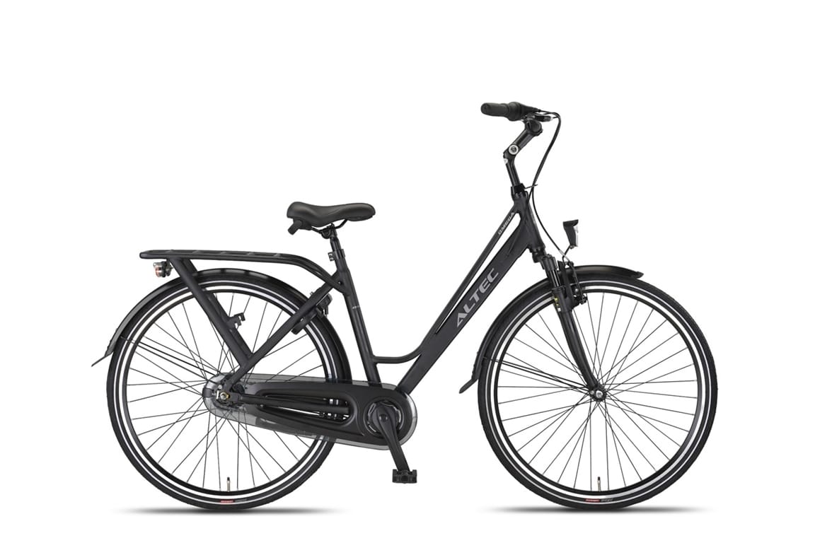 Altec Omega Damesfiets 28 inch 56 cm Zwart Mat