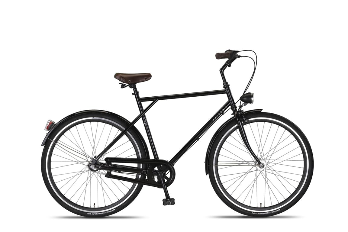 Altec Palermo 3T Herenfiets 28 inch 56 cm Zwart Glans