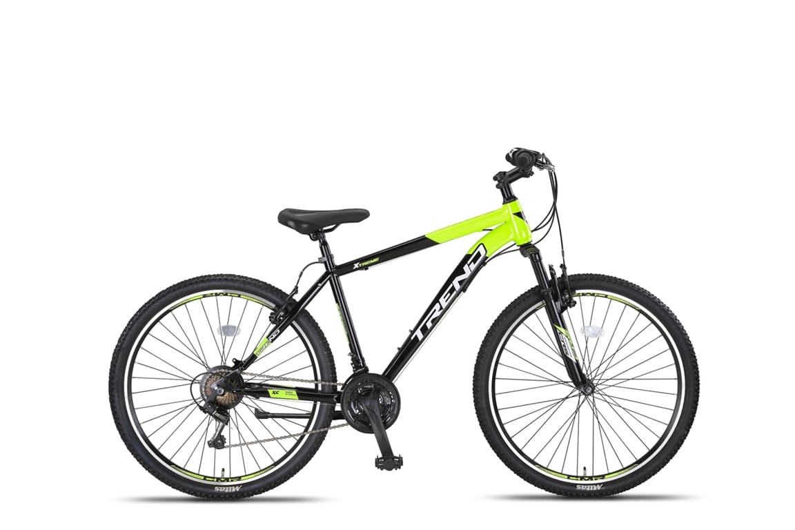 Altec Trend V-Brakes Mountainbike 27.5 inch 46 cm Black-lime