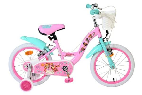 Paw Patrol Kinderfiets 16 inch Meisjesfiets Roze Twee Handremmen
