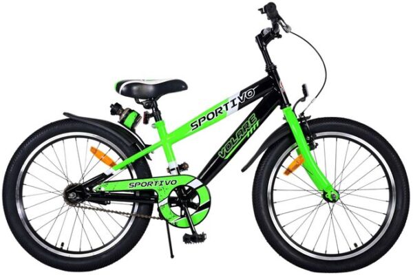 Volare Sportivo Kinderfiets 20 inch Jongensfiets Groen