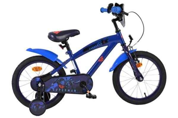 Superman Kinderfiets 16 inch Jongensfiets Blauw