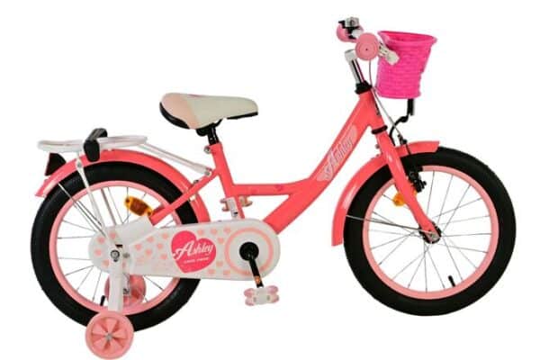 Volare Ashley Kinderfiets 16 inch Meisjesfiets Roze Rood