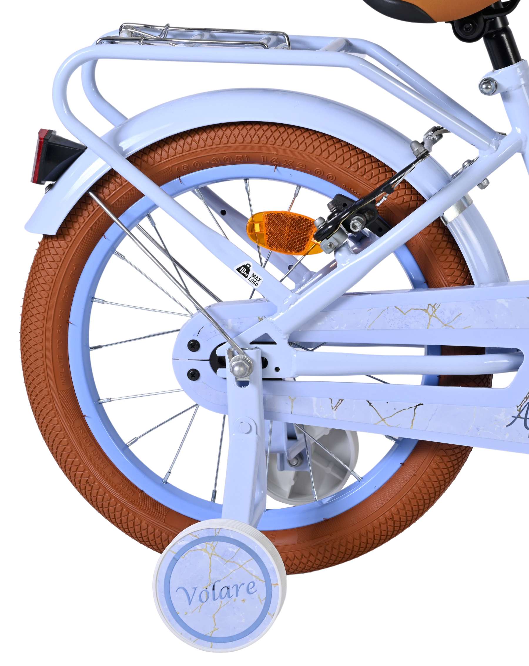 Volare Ashley Kinderfiets 16 inch Meisjesfiets Lichtblauw - Afbeelding 2