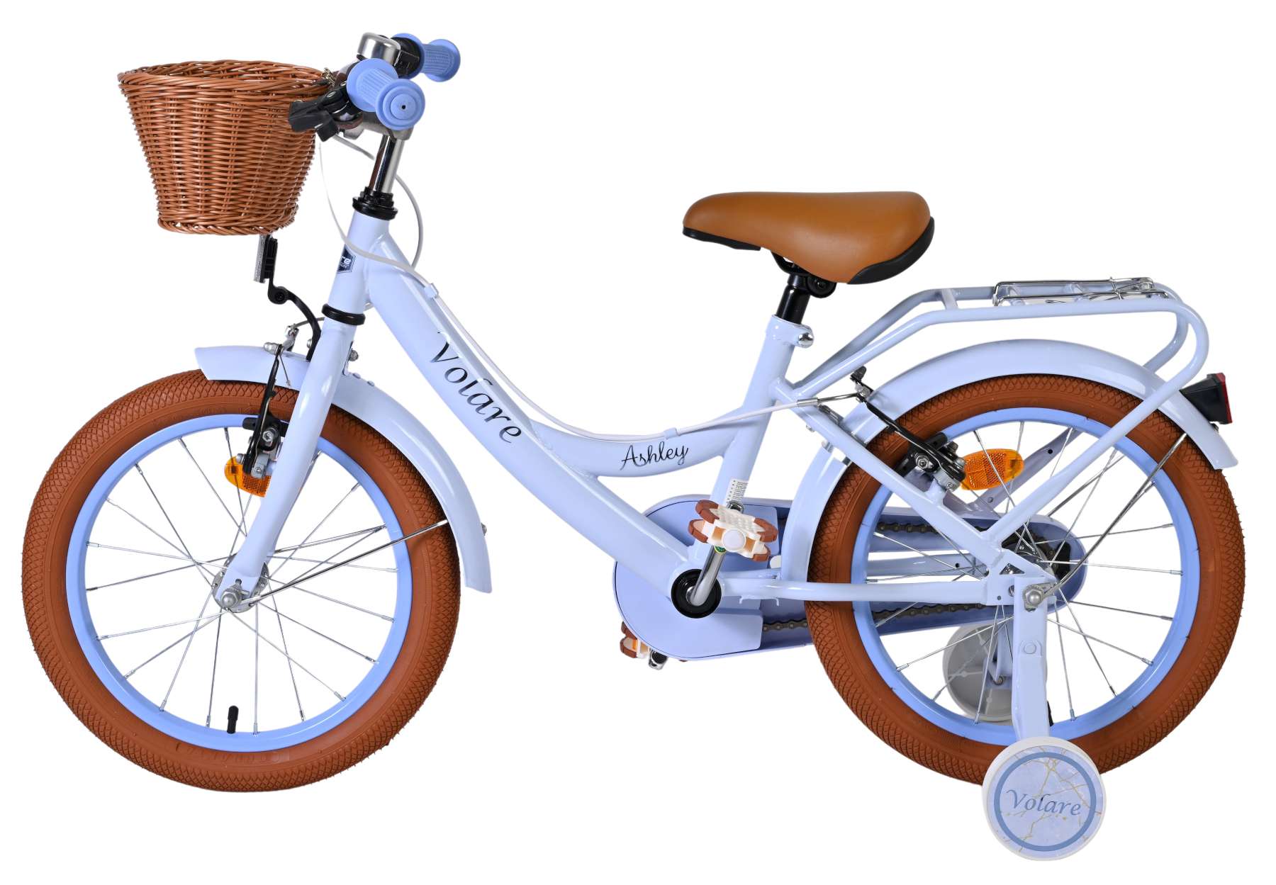 Volare Ashley Kinderfiets 16 inch Meisjesfiets Lichtblauw - Afbeelding 7