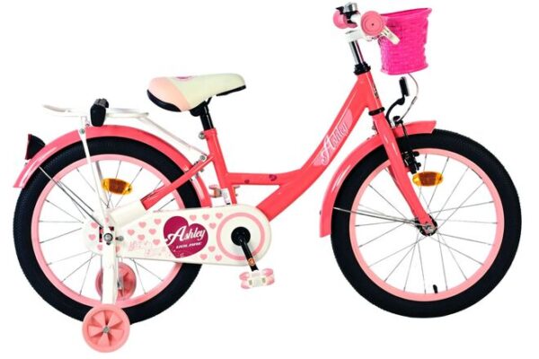Volare Ashley Kinderfiets 18 inch Meisjesfiets Roze Rood