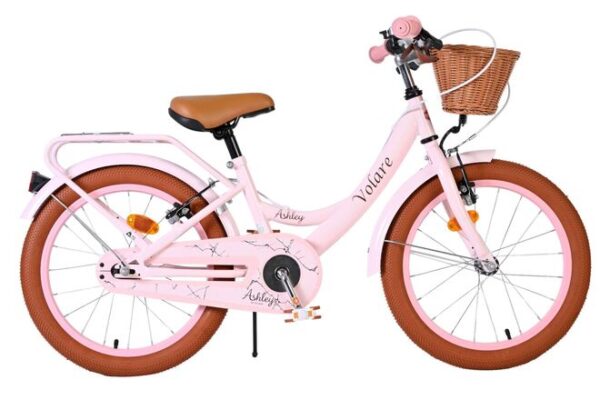 Volare Ashley Kinderfiets 18 inch Meisjesfiets Roze Twee Handremmen