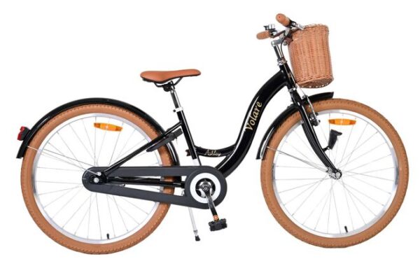Volare Ashley Kinderfiets 24 inch Meisjesfiets Zwart