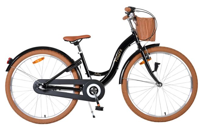 Volare Ashley 26 inch Meisjesfiets Zwart 3 Versnellingen