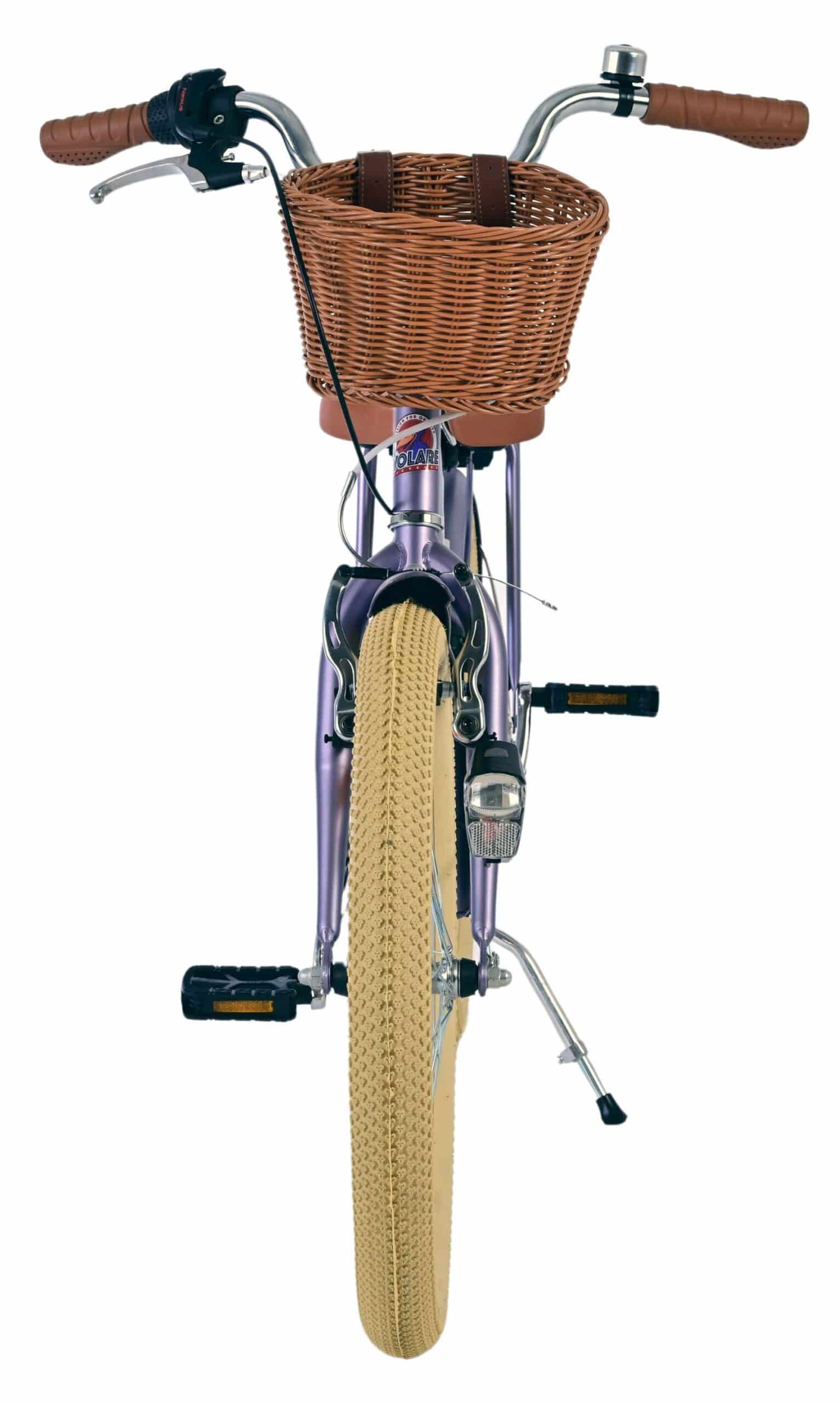 Volare Blossom Kinderfiets 20 inch Meisjesfiets Paars 3 Versnellingen - Afbeelding 7