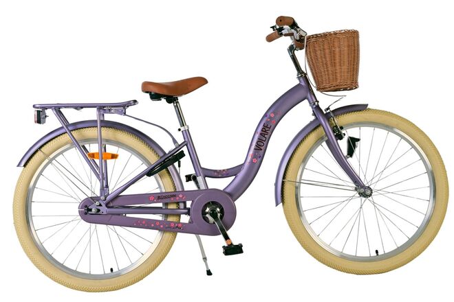 Volare Blossom Kinderfiets 24 inch Meisjesfiets Paars