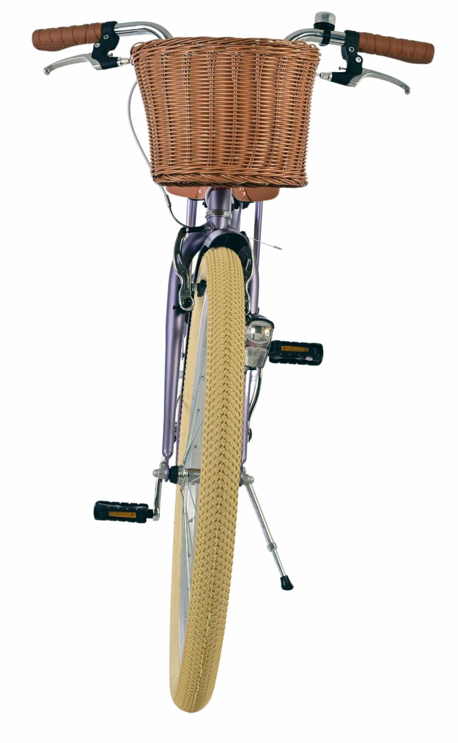 Volare Blossom 26 inch Meisjesfiets Paars Twee Handremmen - Afbeelding 7