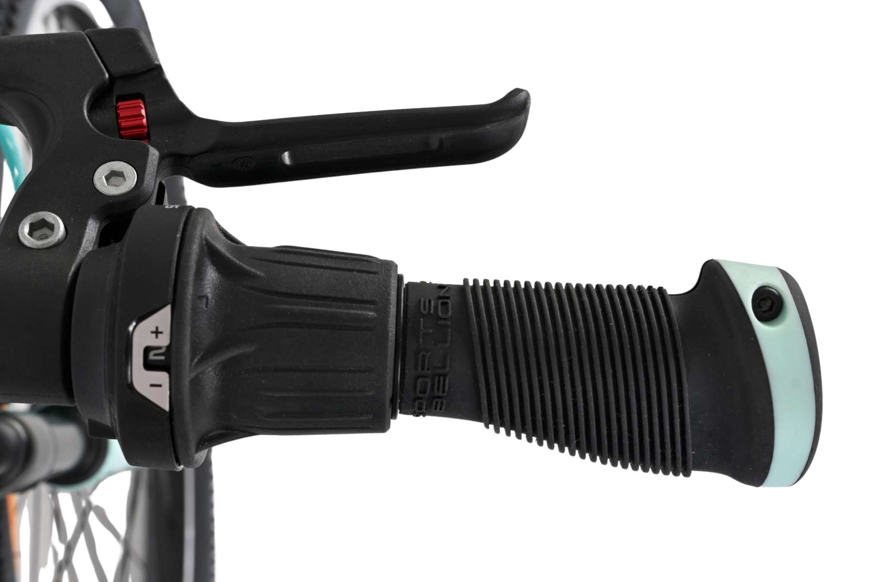Volare Boost Kinderfiets 24 inch Meisjesfiets Wit Mintgroen 21 Versnellingen - Afbeelding 5