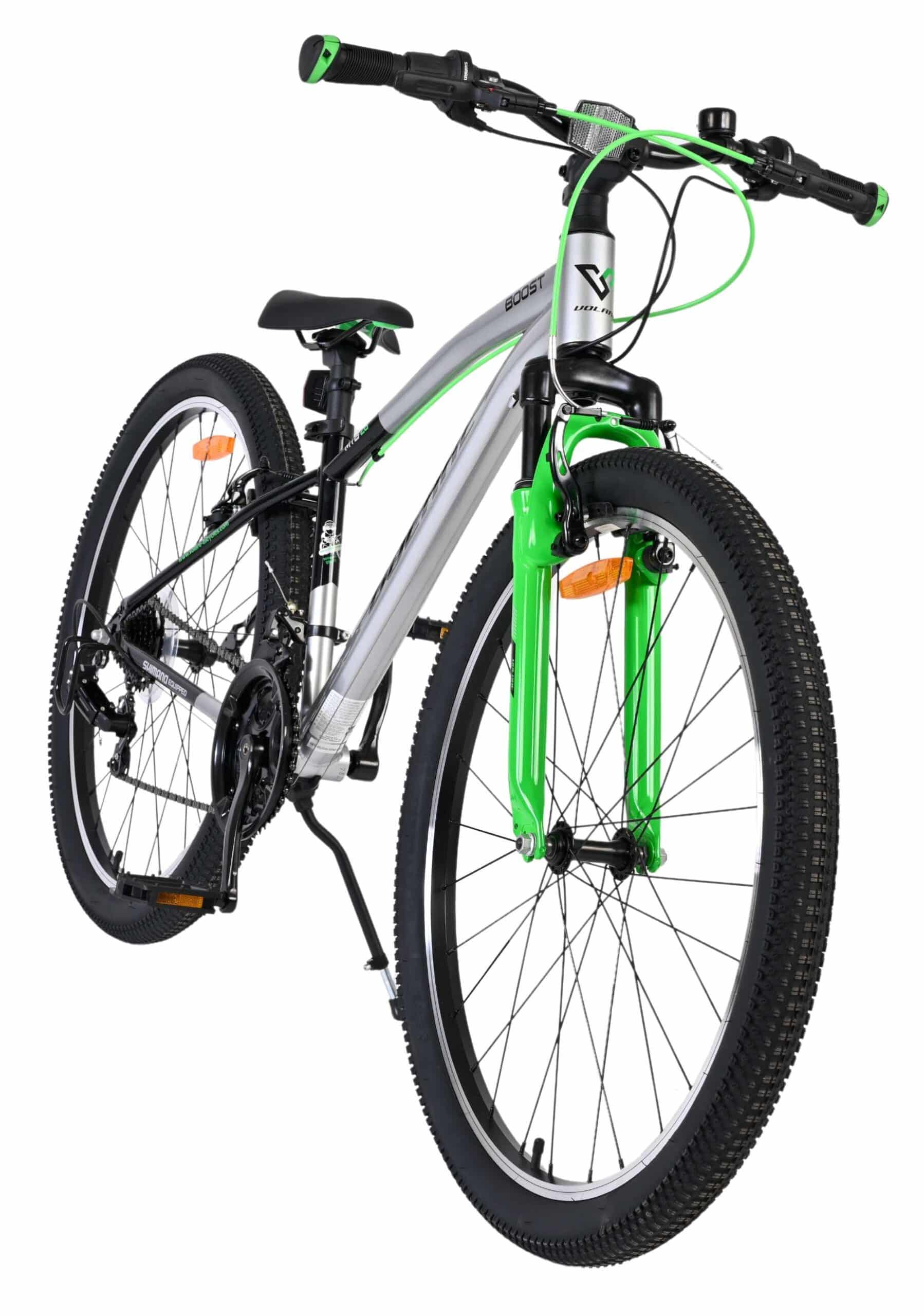 Volare Boost 26 inch Jongensfiets Zilver Groen 21 Versnellingen - Afbeelding 6