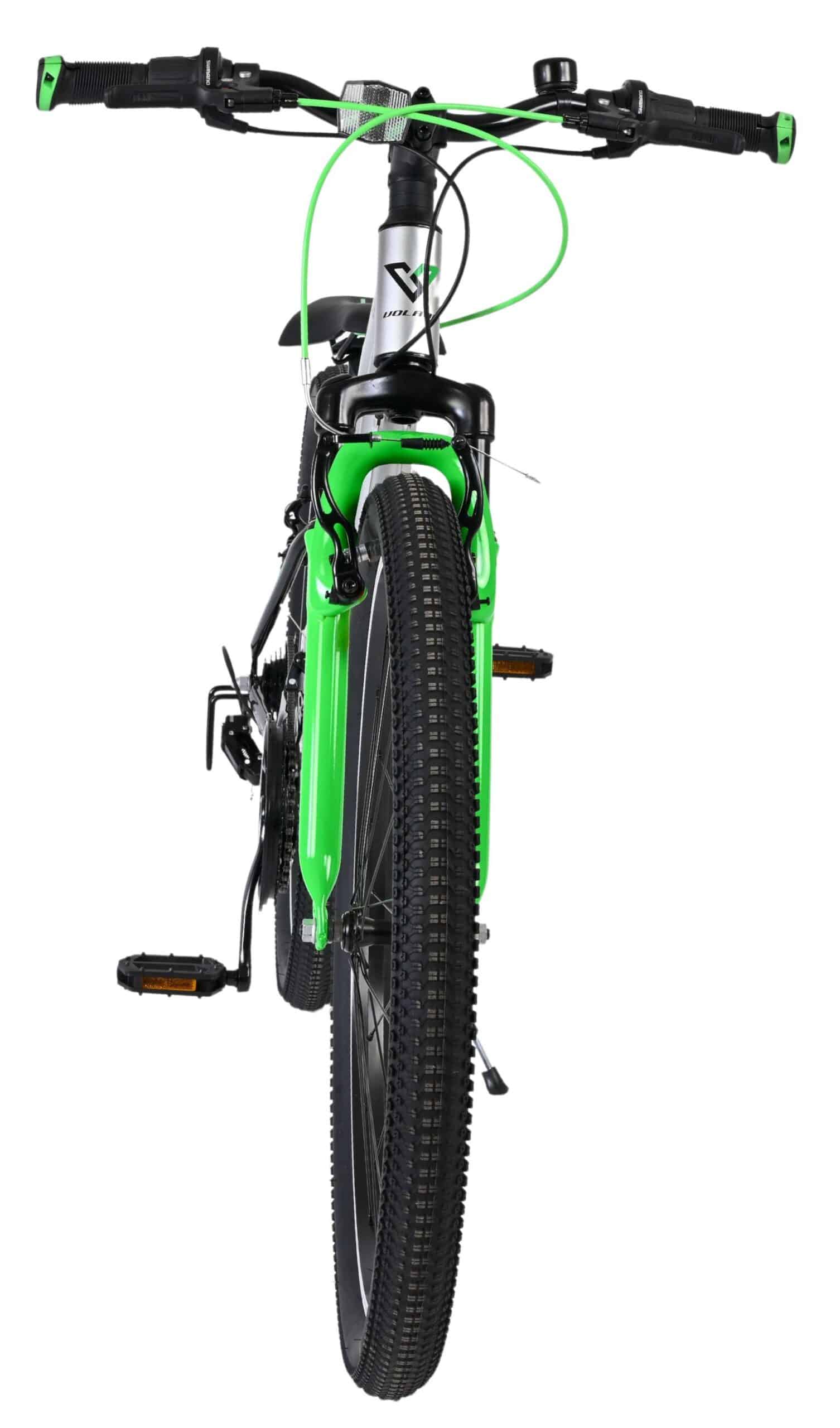 Volare Boost 26 inch Jongensfiets Zilver Groen 21 Versnellingen - Afbeelding 7
