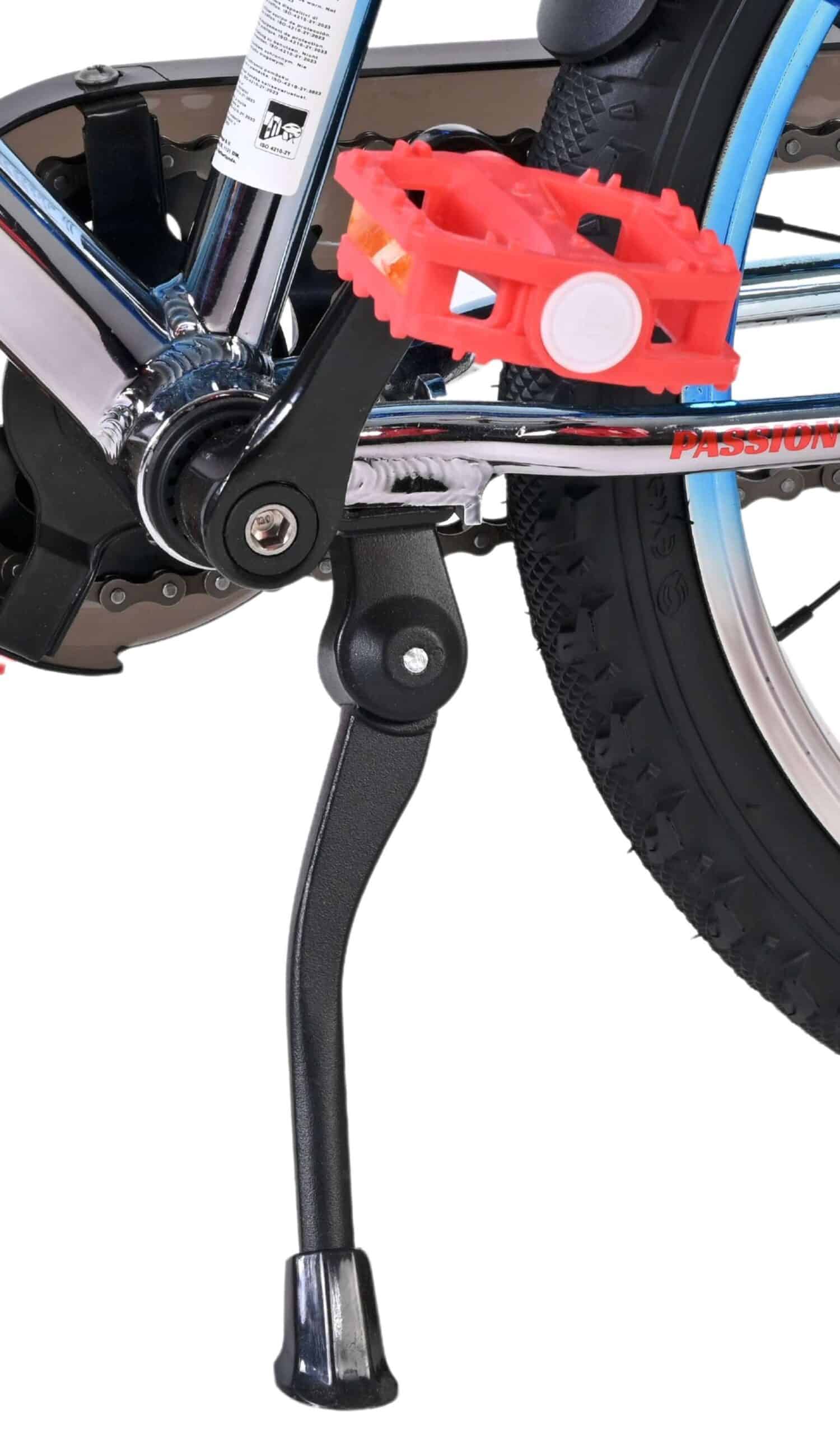 Volare Chrome Kinderfiets 18 inch Jongensfiets Blauw - Afbeelding 9