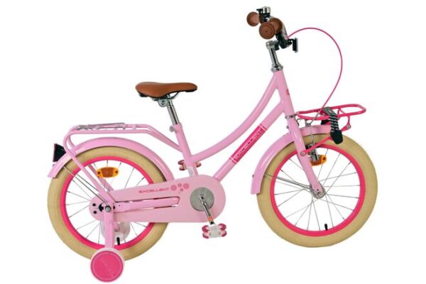 Volare Excellent Kinderfiets 16 inch Meisjesfiets Roze