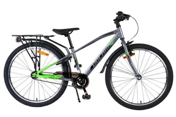 Volare Explorer Kinderfiets 24 inch Jongensfiets Donkergrijs