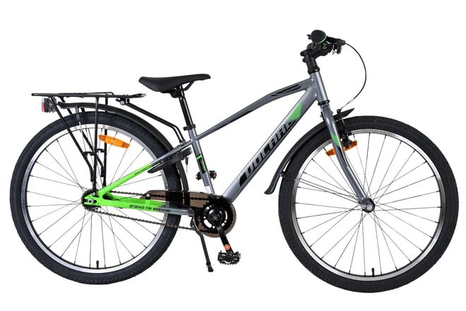 Volare Explorer Kinderfiets 24 inch Jongensfiets Donkergrijs