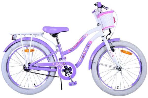 Volare Lovely Kinderfiets 20 inch Meisjesfiets Paars