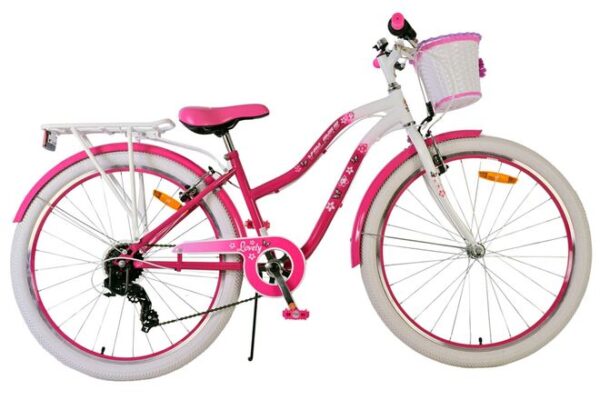 Volare Lovely 26 inch Meisjesfiets Roze 7 Versnellingen
