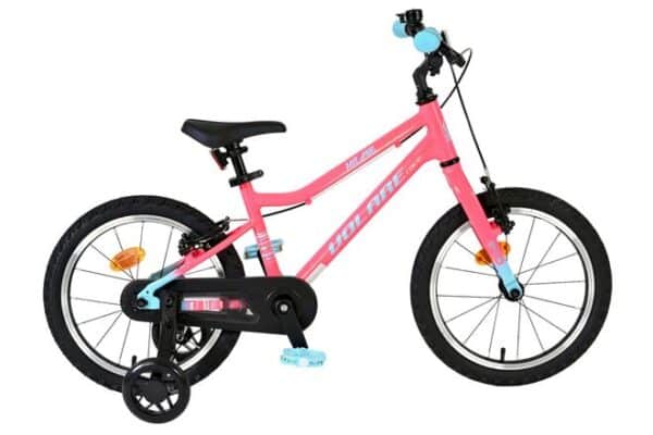 Volare Milano Kinderfiets 16 inch Meisjesfiets Roze Twee Handremmen