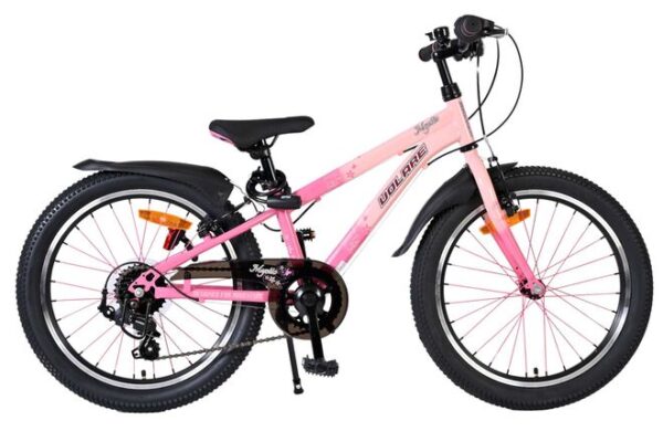 Volare Mystic Kinderfiets 20 inch Meisjesfiets Roze 7 Versnellingen