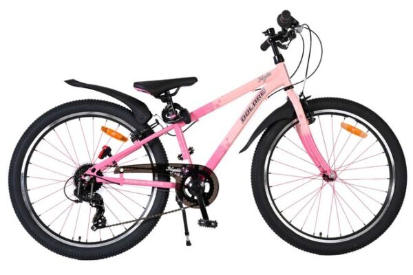 Volare Mystic Kinderfiets 24 inch Meisjesfiets Roze 7 Versnellingen