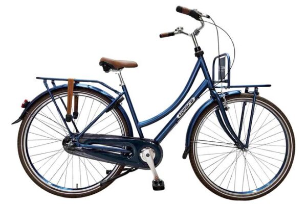 Volare Oma Classic 28 inch Meisjesfiets Blauw 3 Versnellingen