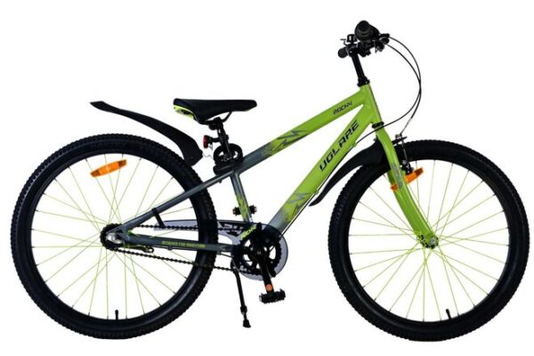 Volare Rocky Kinderfiets 24 inch Jongensfiets Groen 3 Versnellingen