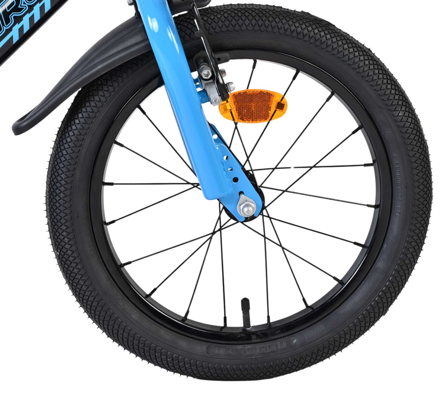 Volare Sportivo Kinderfiets 16 inch Jongensfiets Blauw Twee Handremmen - Afbeelding 3