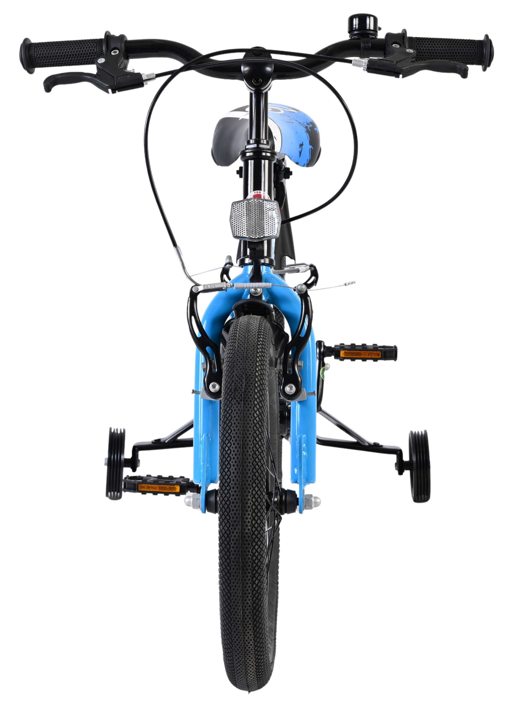 Volare Sportivo Kinderfiets 16 inch Jongensfiets Blauw Twee Handremmen - Afbeelding 7