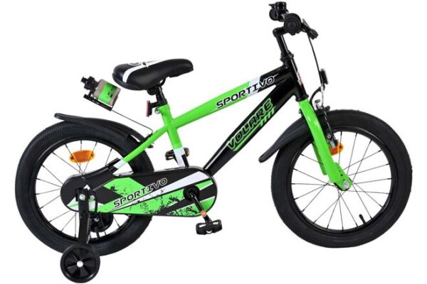 Volare Sportivo Kinderfiets 16 inch Jongensfiets Groen