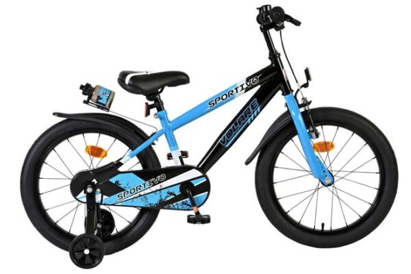 Volare Sportivo Kinderfiets 18 inch Jongensfiets Blauw